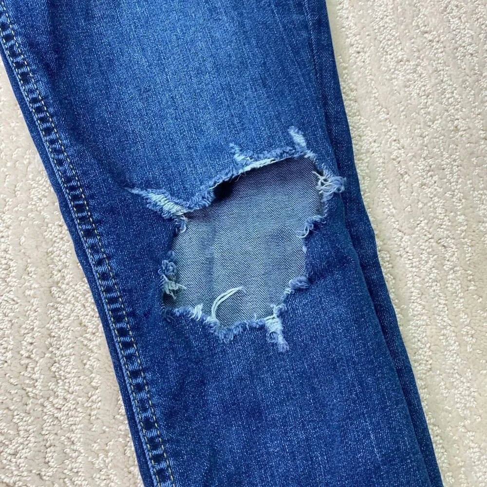 Free People Distressed‎ Skinny Jeans Dark Wash Size 30*